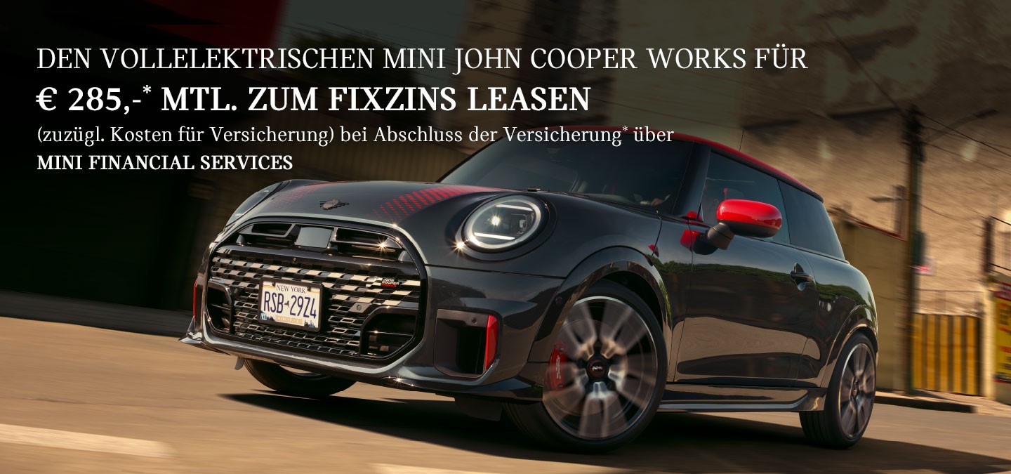 DER VOLLELEKTRISCHE MINI JOHN COOPER WORKS E